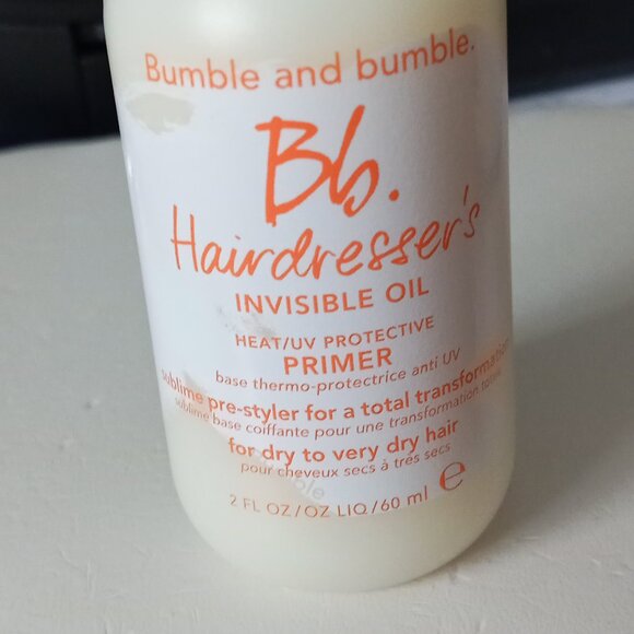 Bumble and bumble Hairdresser's Invisible Oil Protective Primer 2oz NEW - Picture 2 of 6